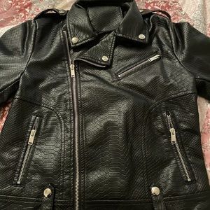 SHEIN leather jacket